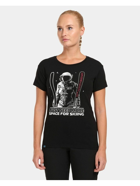 Kilpi Dámské bavlněné tričko Kilpi LTD TRITON-W Černá