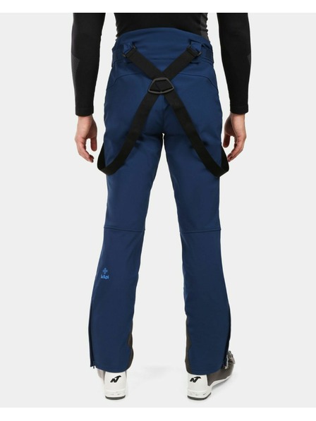 Kilpi Pánské softshellové lyžařské kalhoty Kilpi RHEA-M Tmavě modrá