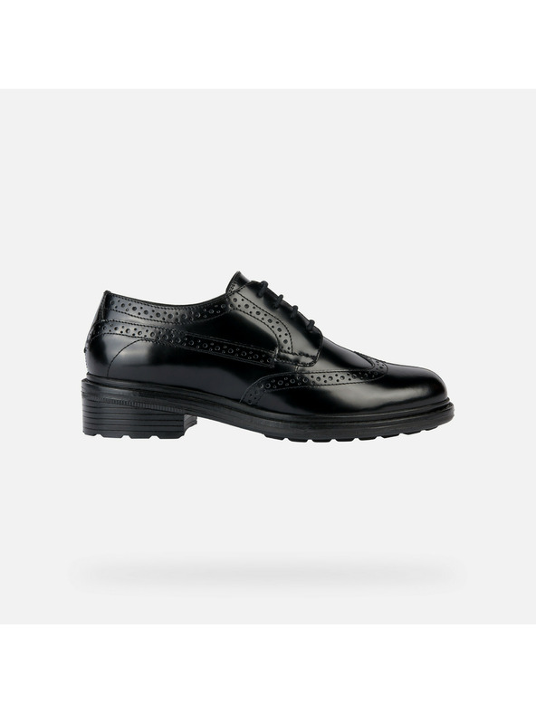 Geox Černé dámské polobotky Geox Walk Pleasure
