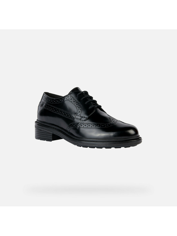 Geox Černé dámské polobotky Geox Walk Pleasure