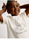 Marks & Spencer Tričko Miffy™ s vysokým podílem bavlny (1–8 let) Marks & Spencer smetanová
