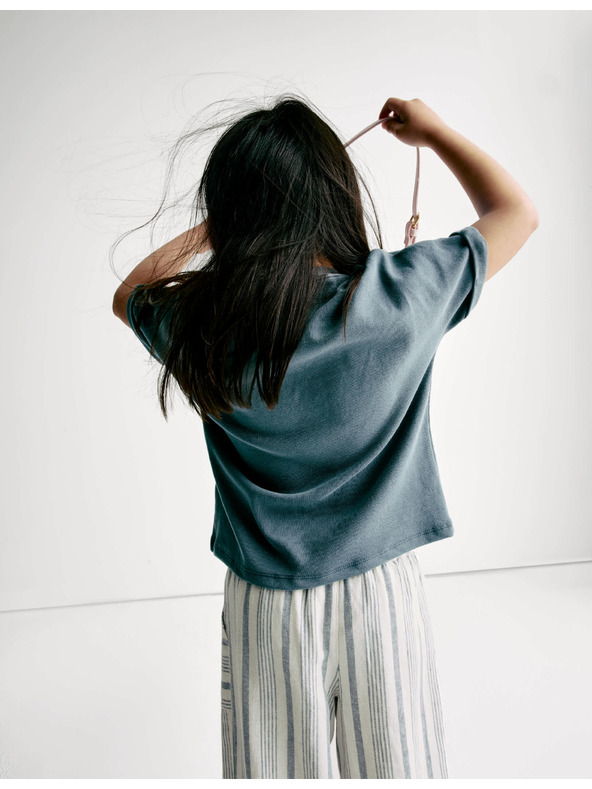 Marks & Spencer Tričko Miffy™ s vysokým podílem bavlny (1–8 let) Marks & Spencer šedá