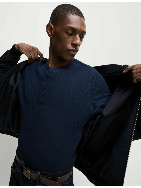 Marks & Spencer Bunda Bomber s technologií Stormwear™ Marks & Spencer námořnická modrá