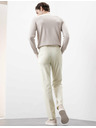 Marks & Spencer Super lehké chino kalhoty, normální střih Marks & Spencer smetanová