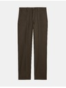 Marks & Spencer Super lehké chino kalhoty, normální střih Marks & Spencer zelená