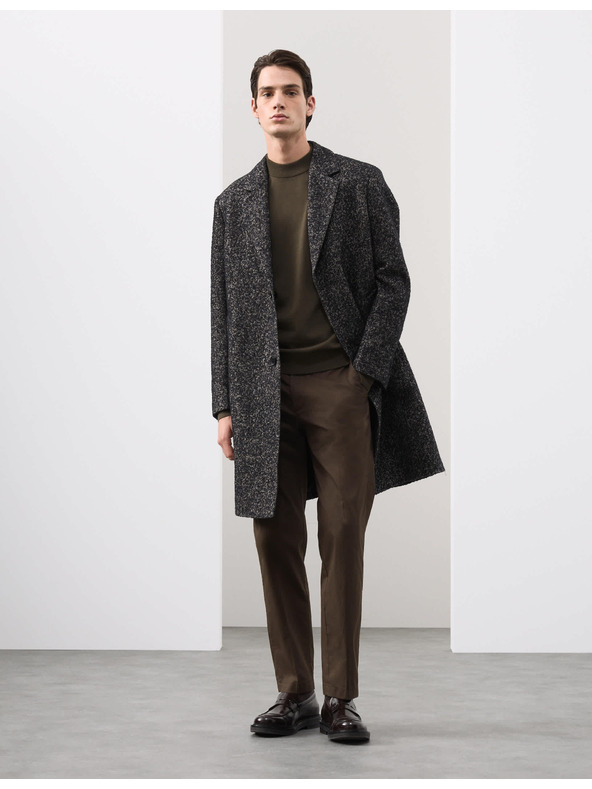 Marks & Spencer Super lehké chino kalhoty, normální střih Marks & Spencer zelená
