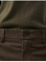 Marks & Spencer Super lehké chino kalhoty, normální střih Marks & Spencer zelená