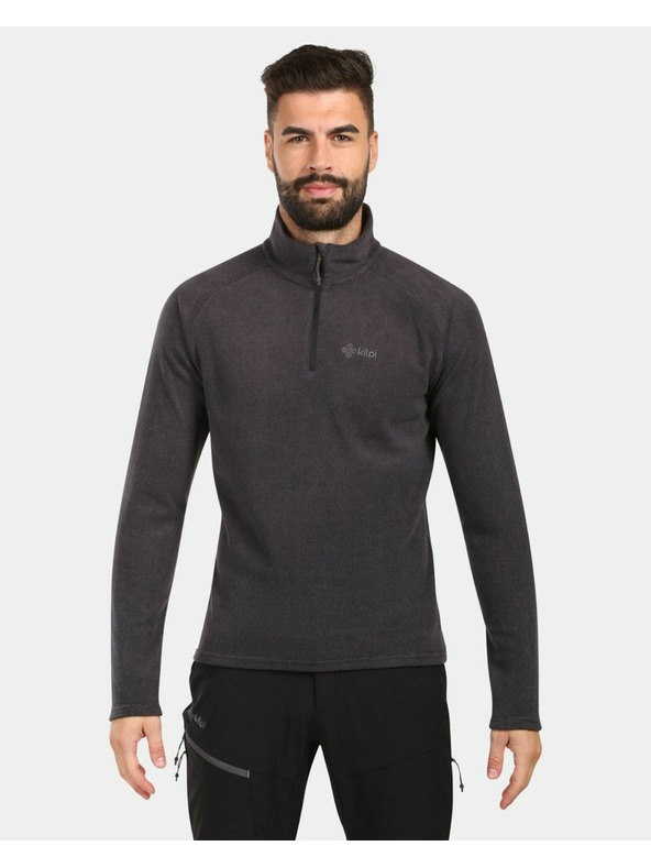 Kilpi Pánská fleecová mikina Kilpi ALMERI-M Černá