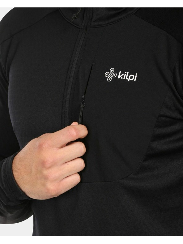 Kilpi Pánská fleeecová mikina Kilpi VIGO-M Černá
