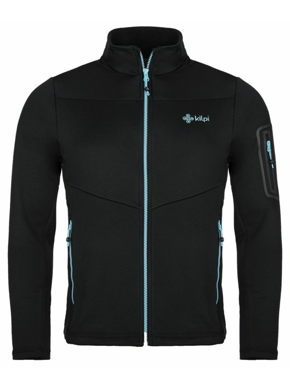Kilpi Pánská funkční mikina Kilpi TEAM FLEECE-M Černá