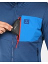 Kilpi Pánská fleecová mikina Kilpi ERIN-M Tmavě modrá
