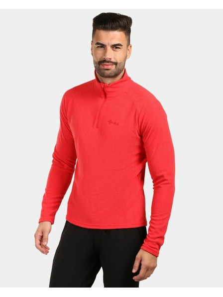 Kilpi Pánská fleecová mikina Kilpi ALMERI-M Červená