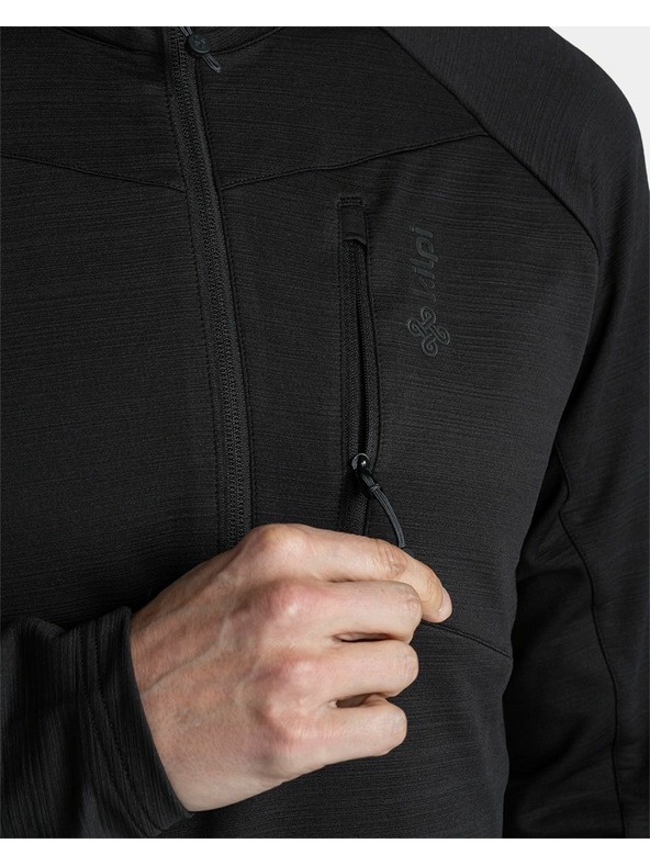 Kilpi Pánská sportovní mikina Kilpi MONTALE-M Černá