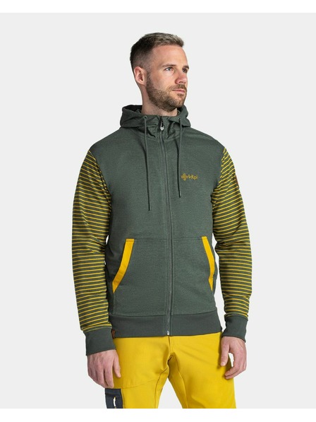 Kilpi Pánská mikina Kilpi SEARA-M Tmavě zelená