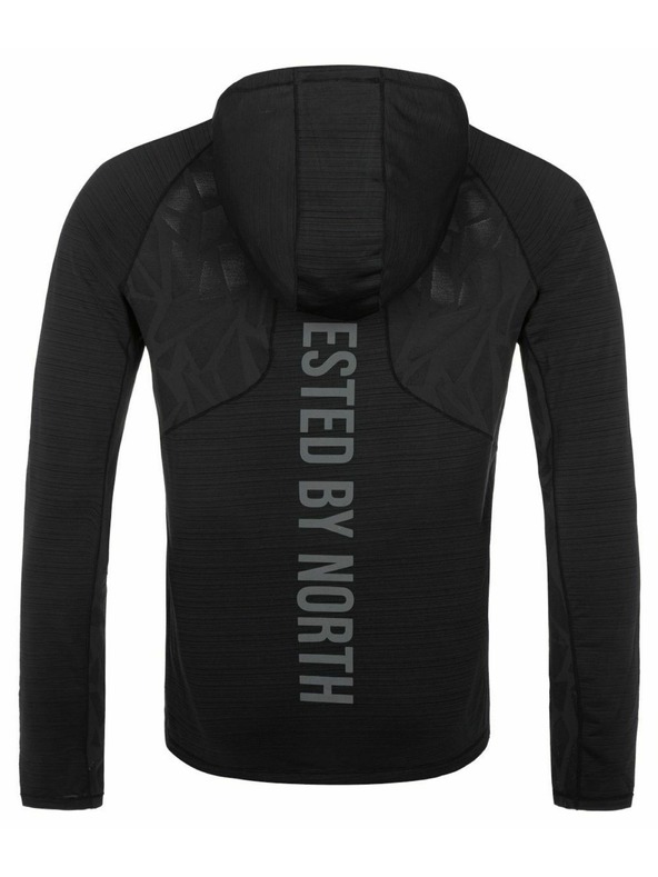 Kilpi Pánská lehká technická mikina Kilpi AILEEN-M Černá