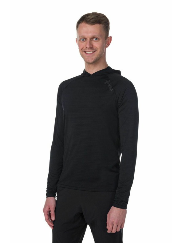 Kilpi Pánská lehká technická mikina Kilpi AILEEN-M Černá