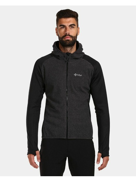 Kilpi Pánská fleecová mikina Kilpi VERSAM-M Černá