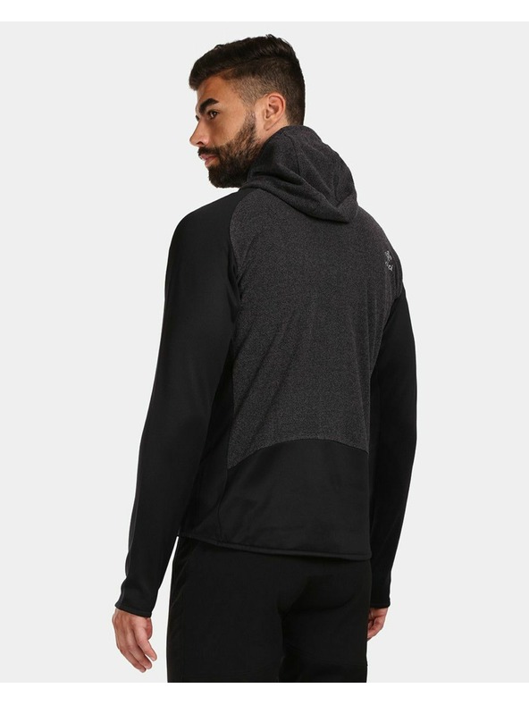 Kilpi Pánská fleecová mikina Kilpi VERSAM-M Černá