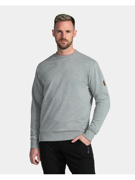 Kilpi Pánská bavlněná mikina Kilpi OIRAN-M Světle šedá