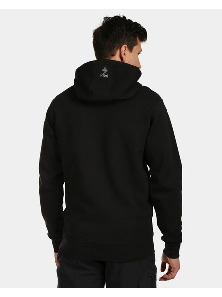 Kilpi Pánská bavlněná mikina s kapucí Kilpi AVILA-M Černá