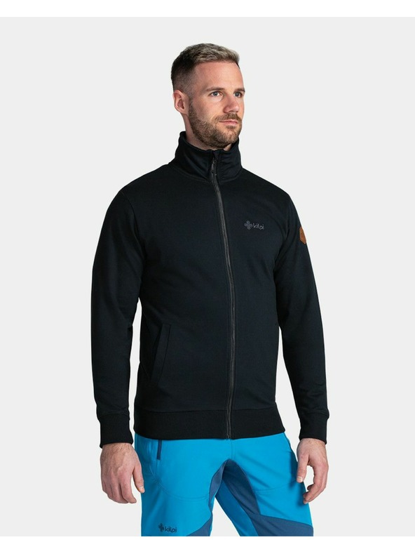 Kilpi Pánská bavlněná mikina Kilpi BOBBY-M Černá