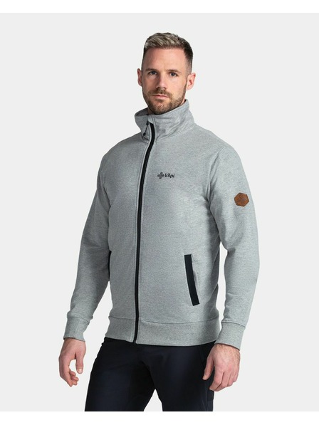 Kilpi Pánská bavlněná mikina Kilpi BOBBY-M Světle šedá