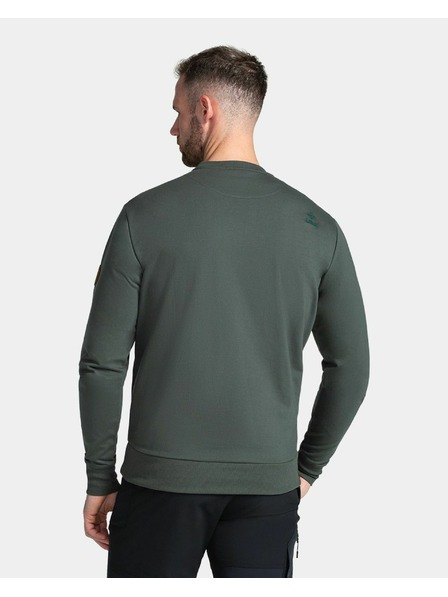 Kilpi Pánská bavlněná mikina Kilpi OIRAN-M Tmavě zelená