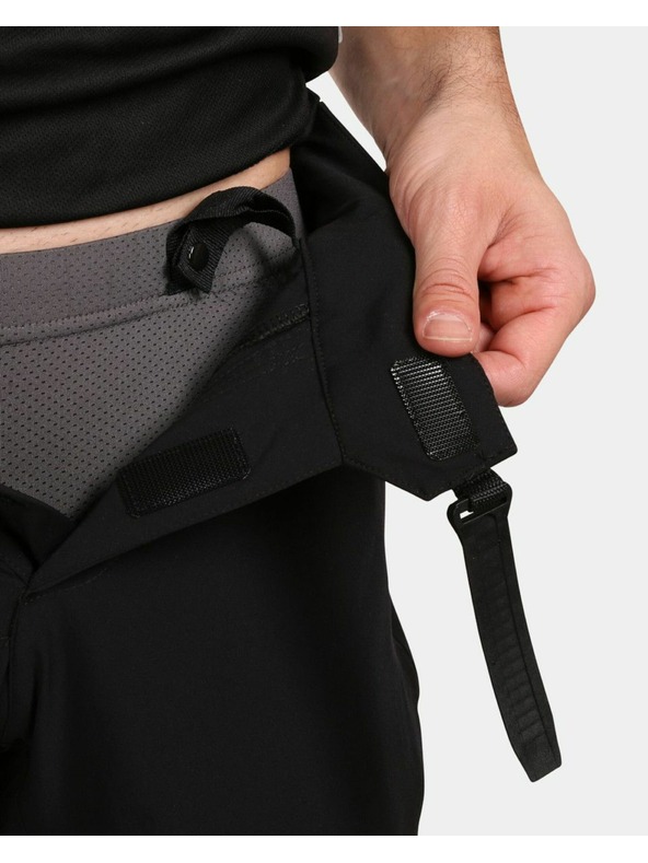 Kilpi Pánské freestyle cyklistické kraťasy Kilpi HIXON-M Černá