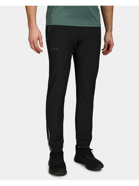 Kilpi Pánské běžecké kalhoty Kilpi HEYES-M Černá