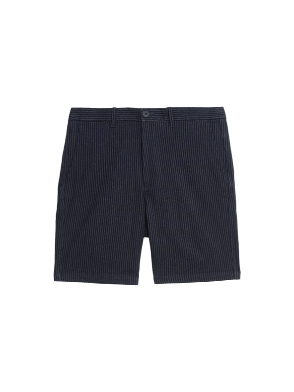 Marks & Spencer Šortky chino s částečně elastickým pasem Marks & Spencer námořnická modrá