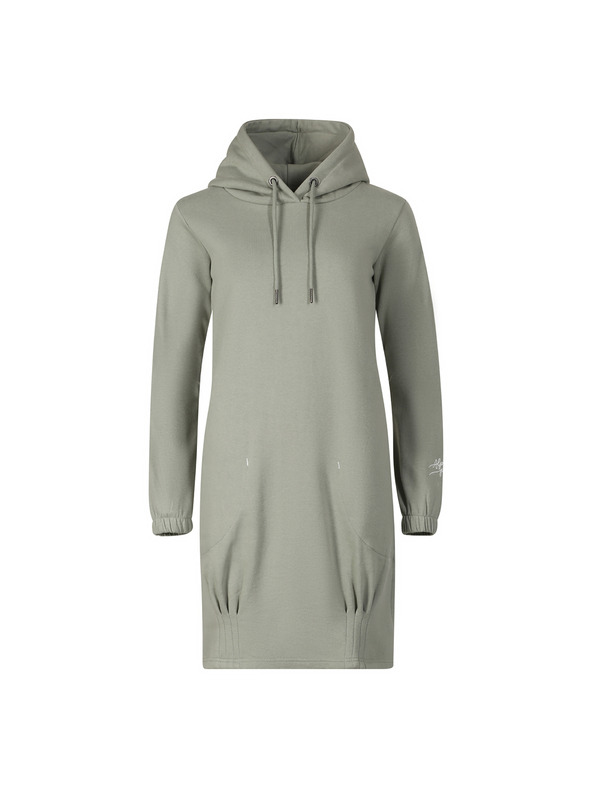 ALPINE PRO Dámské bavlněné šaty ALPINE PRO LORRA shadow