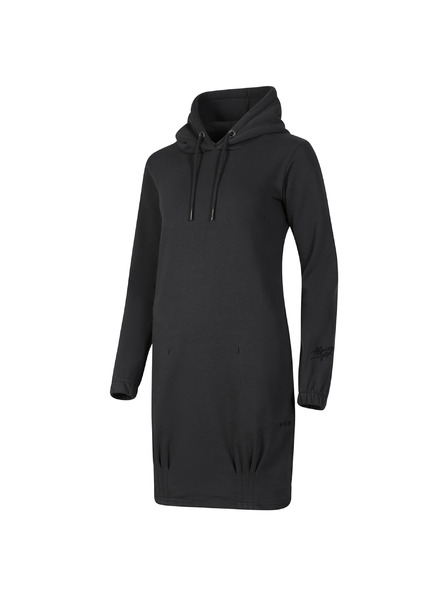 ALPINE PRO Dámské bavlněné šaty ALPINE PRO LORRA dk.true gray