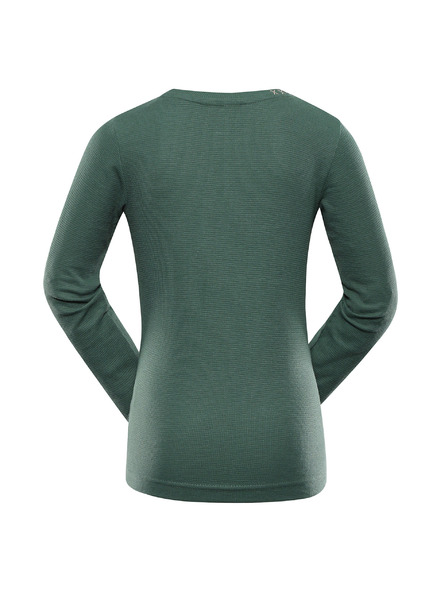 ALPINE PRO Dětské triko s dlouhým rukávem ALPINE PRO BOGRO myrtle