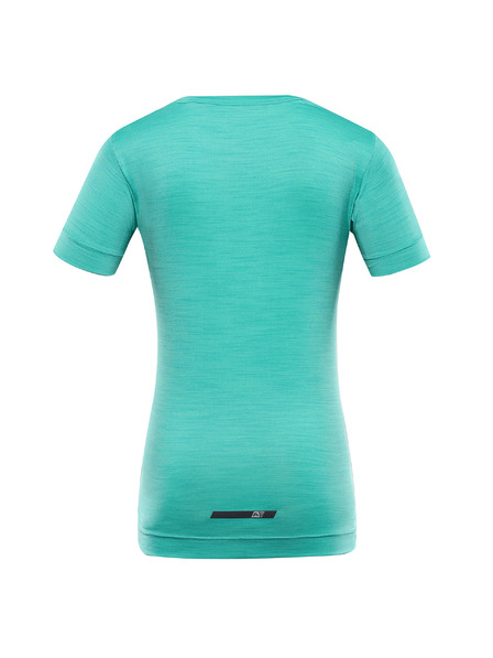 ALPINE PRO Dětské rychleschnoucí triko ALPINE PRO BASIKO pastel perf green