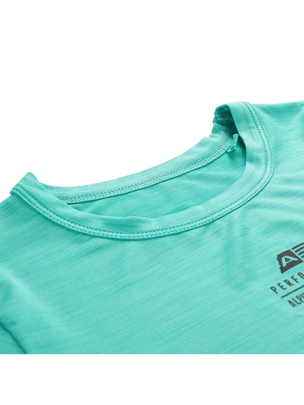 ALPINE PRO Dětské rychleschnoucí triko ALPINE PRO BASIKO pastel perf green