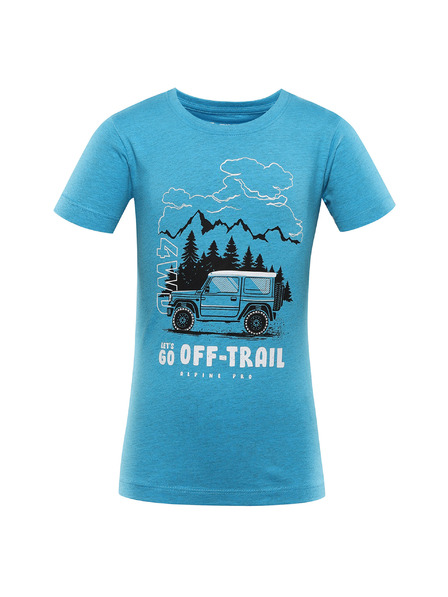 ALPINE PRO Dětské bavlněné triko ALPINE PRO BIGERO swim cap varianta pe