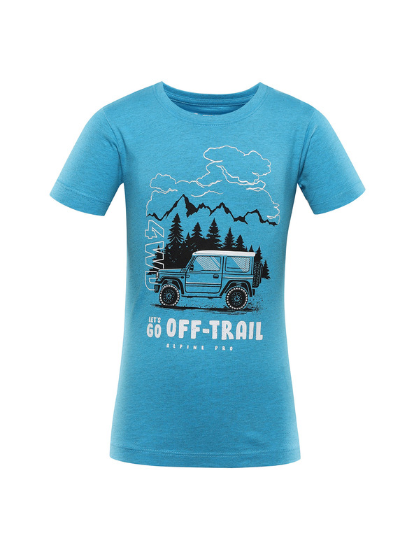 ALPINE PRO Dětské bavlněné triko ALPINE PRO BIGERO swim cap varianta pe