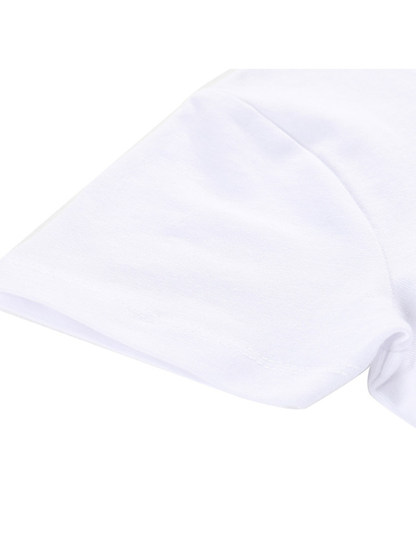 ALPINE PRO Dětské bavlněné triko ALPINE PRO GERBO white varianta pb