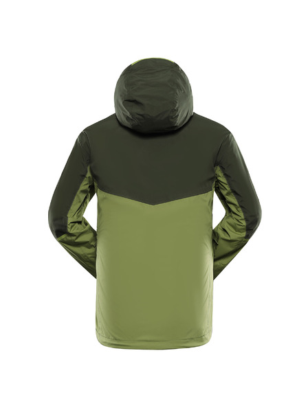 ALPINE PRO Pánská bunda s ptx membránou ALPINE PRO NOREM 2 turtle green