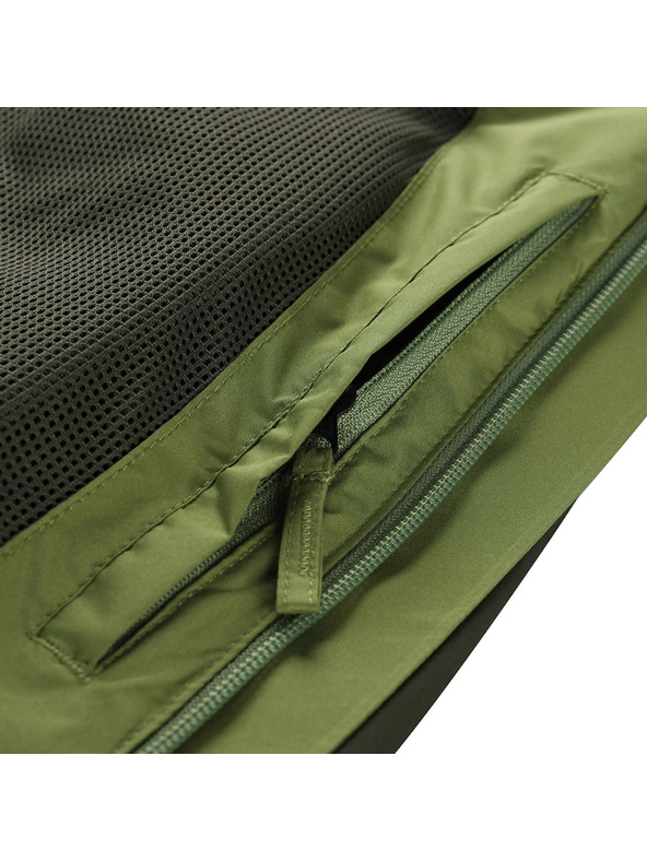 ALPINE PRO Pánská bunda s ptx membránou ALPINE PRO NOREM 2 turtle green