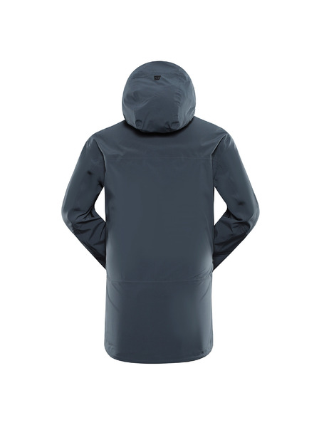 ALPINE PRO Pánská nepromokavá bunda s ptx membránou ALPINE PRO ZARR dark slate