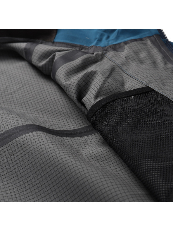 ALPINE PRO Pánská nepromokavá bunda s ptx membránou ALPINE PRO ZARR moonlit ocean