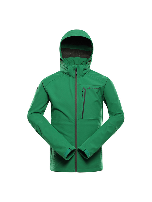 ALPINE PRO Pánská softshellová bunda s membránou ALPINE PRO HOOR rolling hills