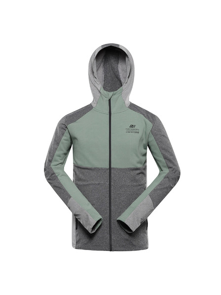 ALPINE PRO Pánská rychleschnoucí mikina ALPINE PRO KARD loden frost