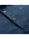 ALPINE PRO Pánské rychleschnoucí polo triko s uv 50 ALPINE PRO COOWEL 2 moonlit ocean