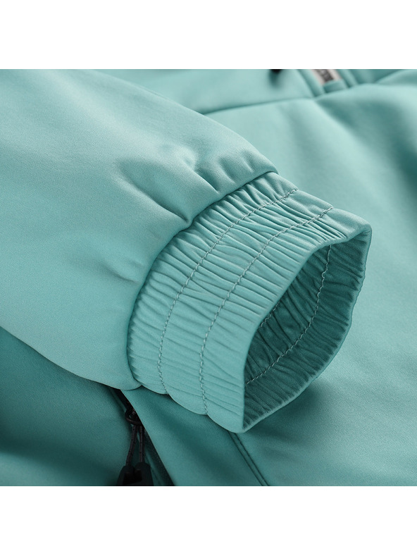 ALPINE PRO Dámská lyžařská softshellová bunda s membránou ALPINE PRO JARGA wasabi