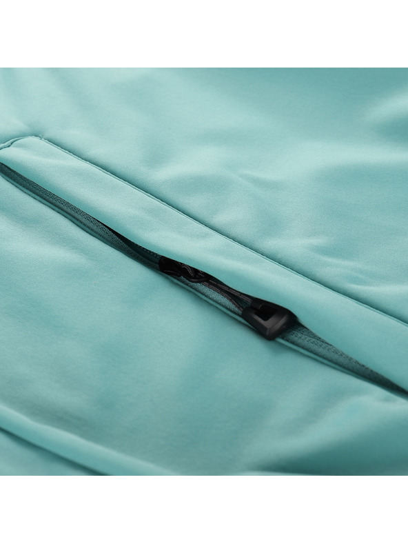 ALPINE PRO Dámská lyžařská softshellová bunda s membránou ALPINE PRO JARGA wasabi