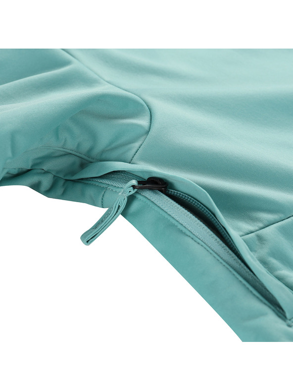 ALPINE PRO Dámská lyžařská softshellová bunda s membránou ALPINE PRO JARGA wasabi