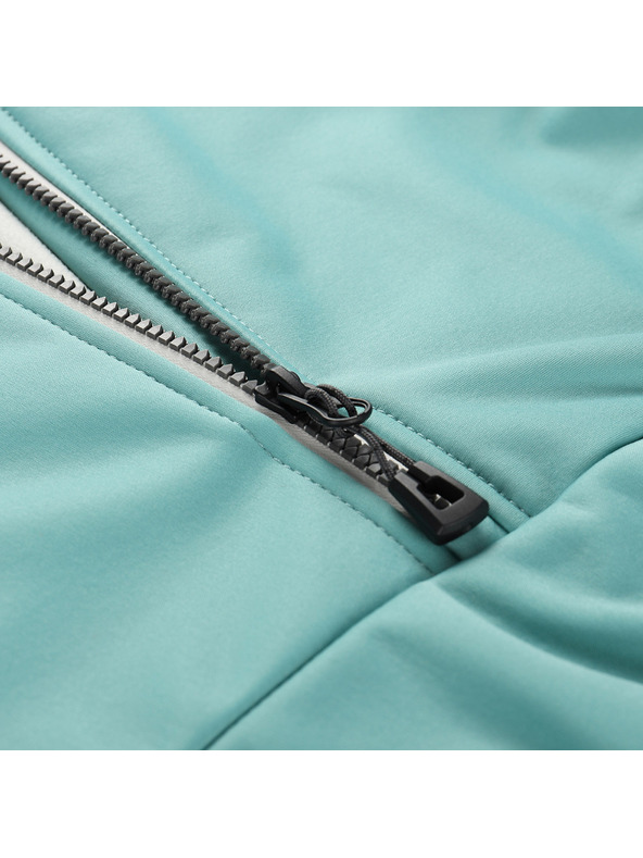 ALPINE PRO Dámská lyžařská softshellová bunda s membránou ALPINE PRO JARGA wasabi