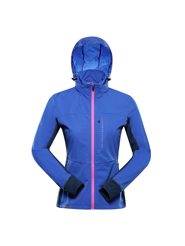 ALPINE PRO Dámská softshellová bunda s úpravou dwr ALPINE PRO UKEBA 2 dazzling blue